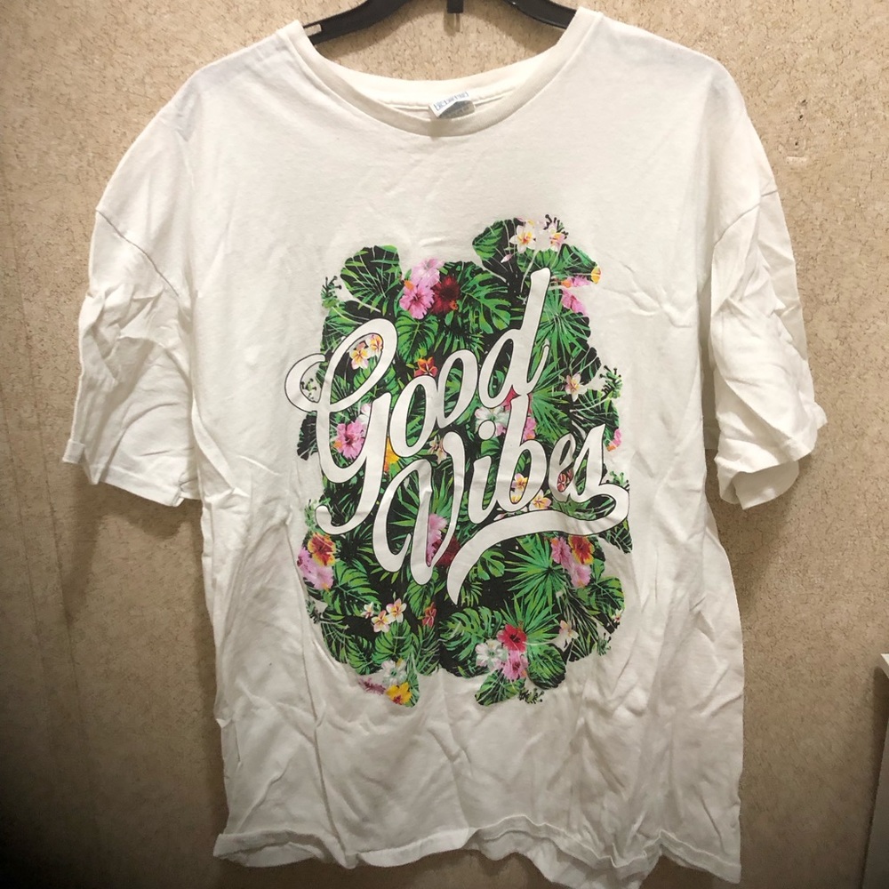 A good vibes t shirt
